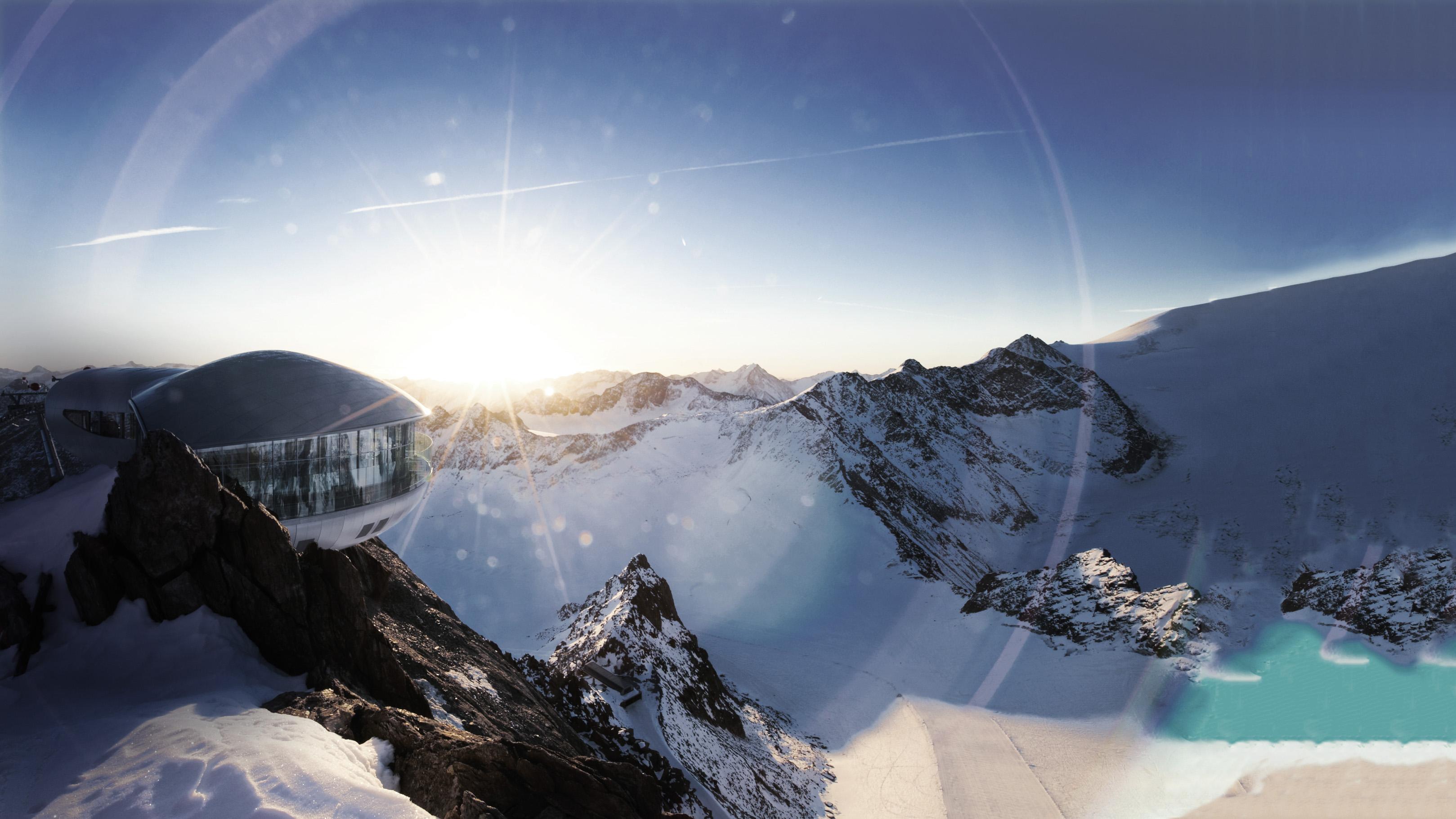 Cafe 3440 in the Pitztal