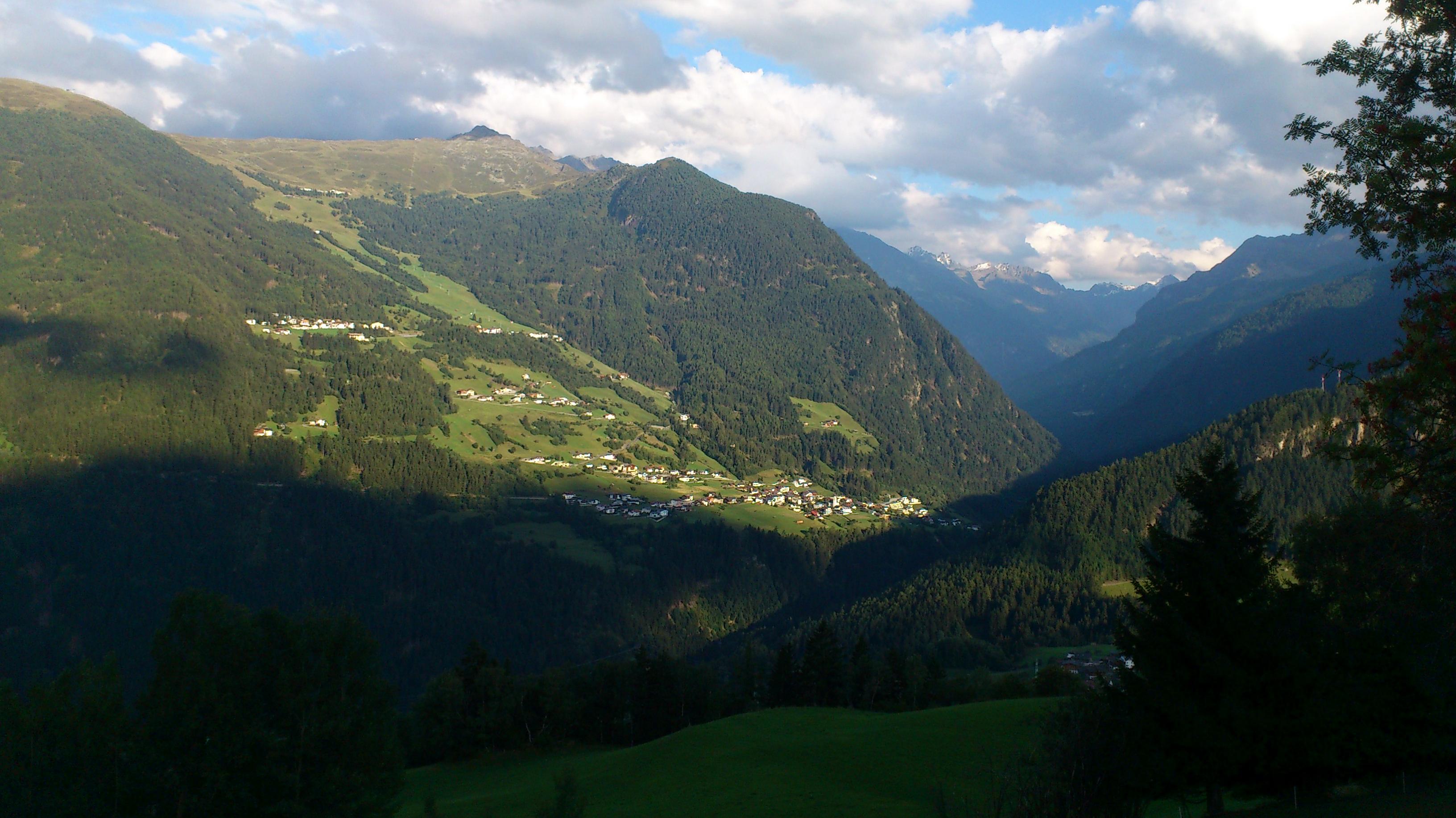 Pitztal im Sommer